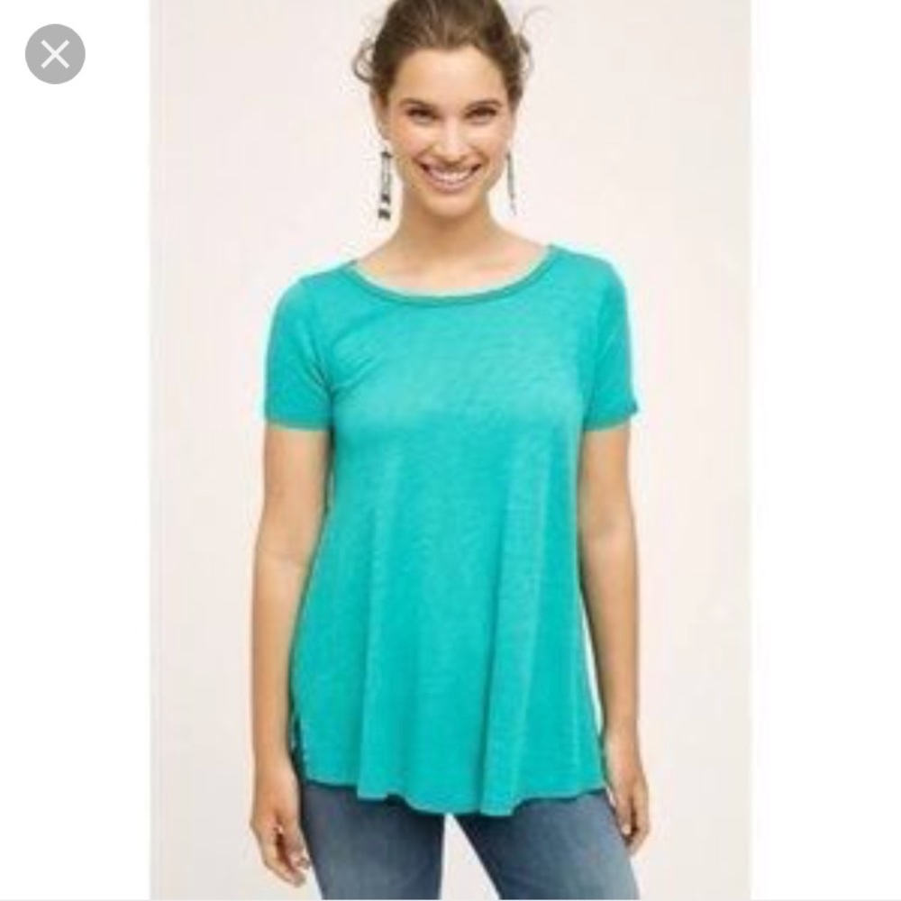Anthropologie Mya Tie Back Tunic